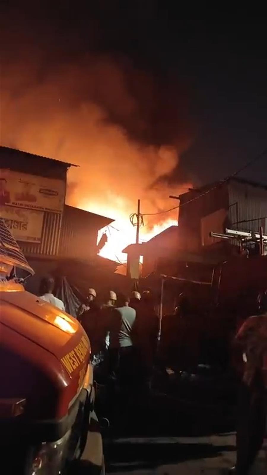 Several shops gutted in devastating fire in Kolkata; no casualties reported