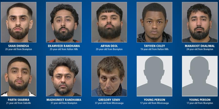 Six Indian-origin Punjabi boys among 10 arrested in Canada’s carjacking crackdown