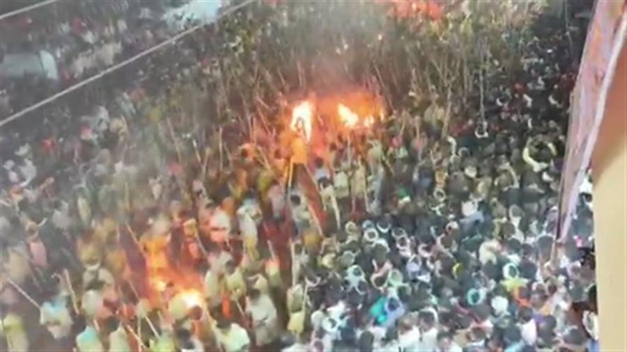 One killed, 100 injured in traditional stick fight in Andhra's Kurnool