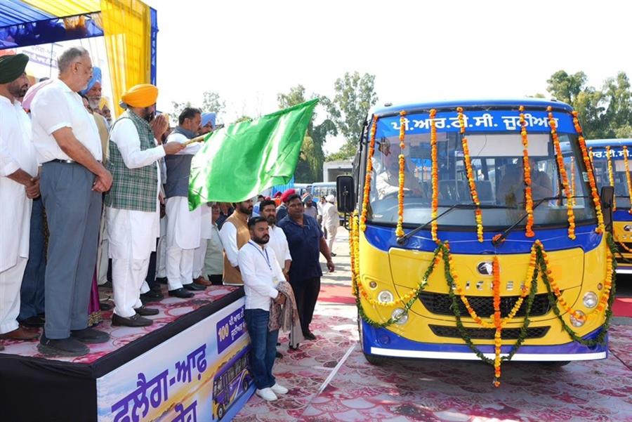 100 Mini Buses Will Connect Punjab’s Villages With Cities: CM Bhagwant Mann