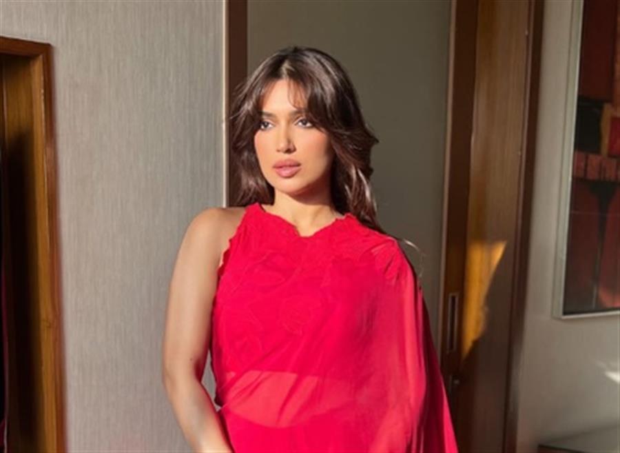 Bhumi Pednekar seeks blessings at Tirumala’s Srivari Temple with family