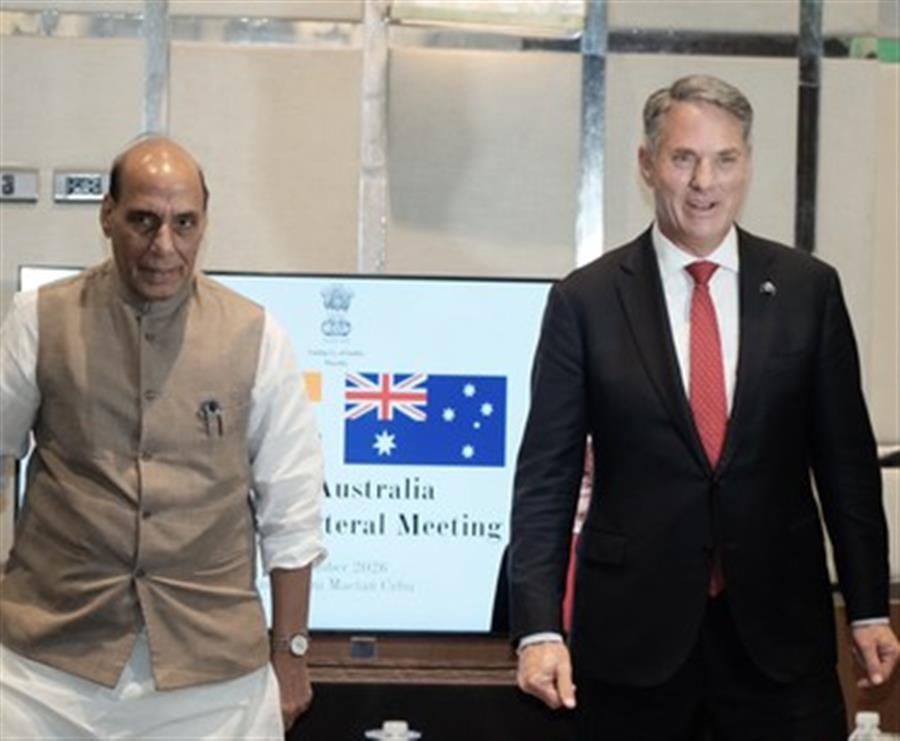 Rajnath Singh, Australian Deputy PM discuss enhancing military interoperability