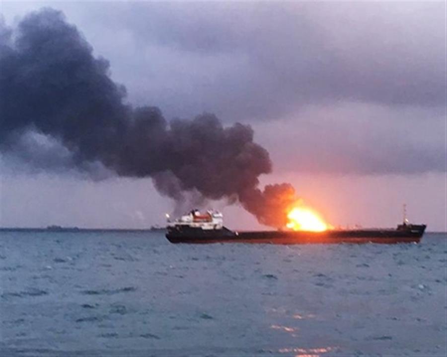 Vessel catches fire in Hormuz off Oman's coast: UKMTO
