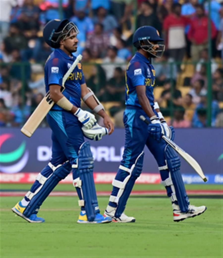 Men’s ODI WC: Theekshana-Madushanka record highest tenth wicket stand for Sri Lanka