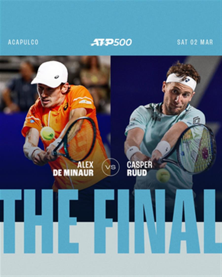 Mexican Open: Casper Ruud to meet Alex de Minaur in the final