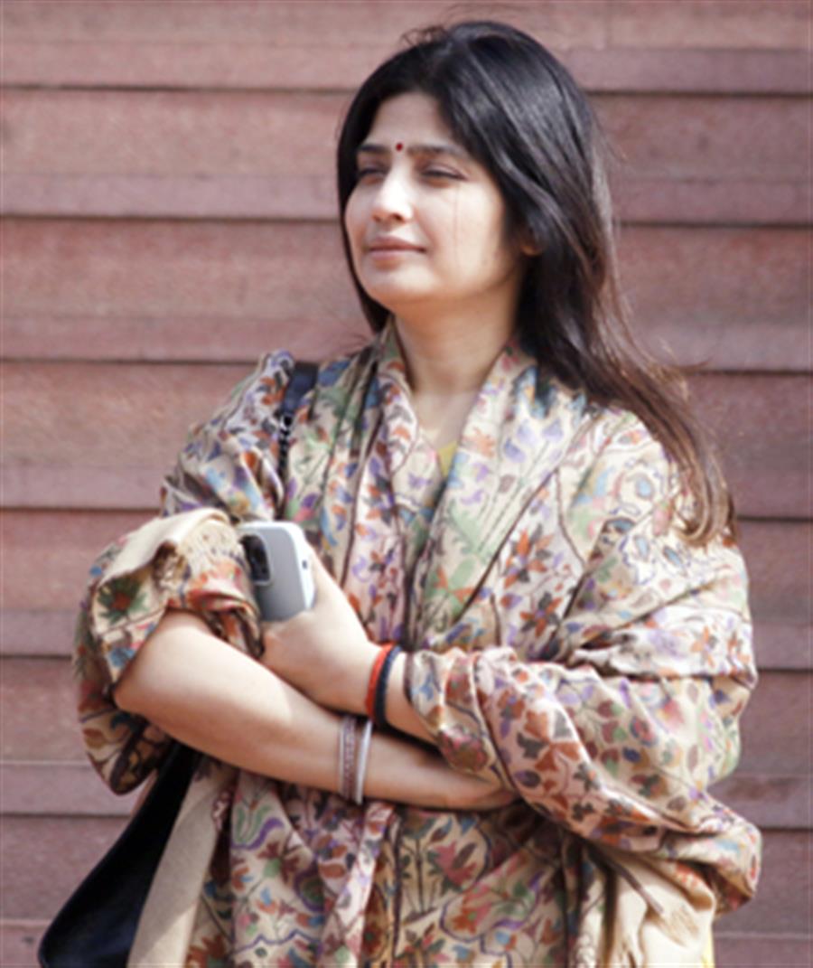 UP: Dimple Yadav downplays possibility of Aparna being pitted against her