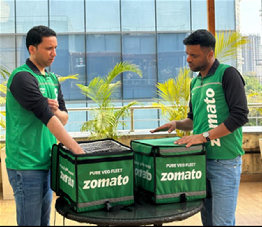 Zomato launches ‘Pure Veg Mode’ with vegetarian riders from eateries that don't serve meat