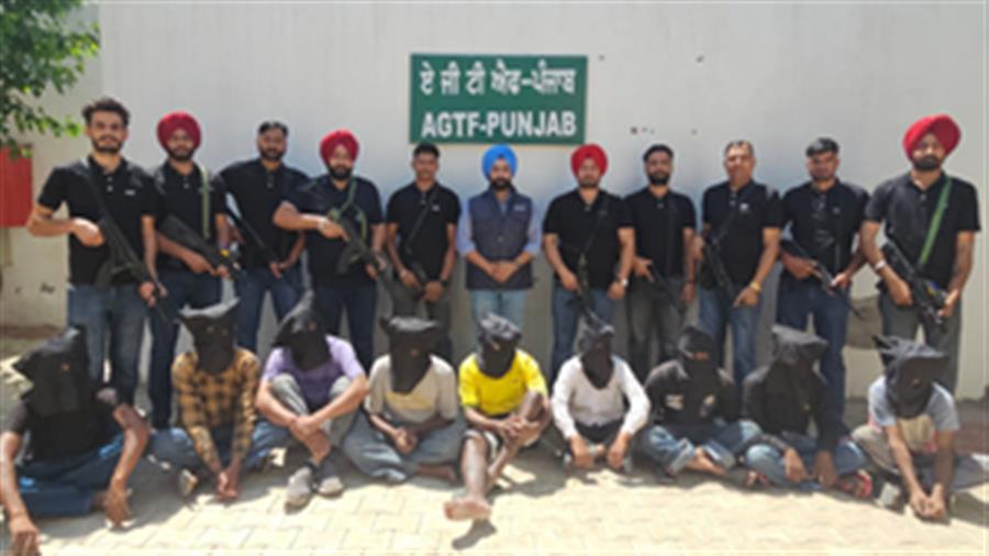 Gangster Raju Shooter, 10 aides held by Punjab Police in 48-hour operation