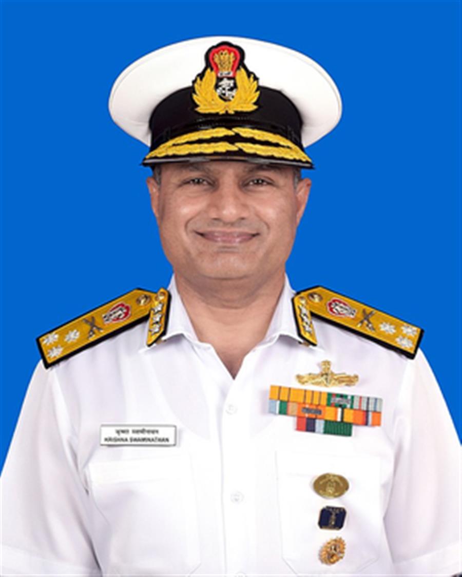 Vice Admiral Swaminathan takes charge as Vice Chief of Indian Navy