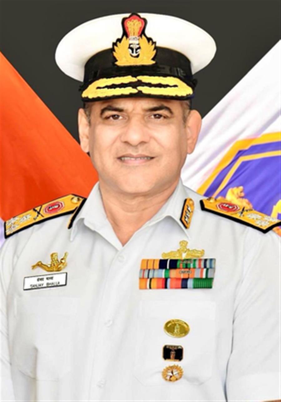Vice Admiral Sanjay Bhalla assumes charge as chief of personnel of Indian Navy
